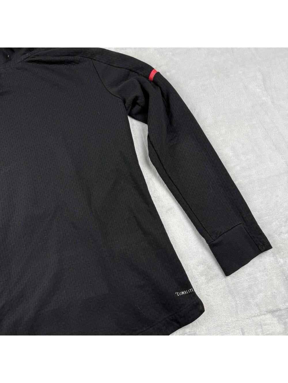 Adidas Calgary Stampeders CFL Hoodie Black Small Athletic Game Mode Team Sporty - Picture 7 of 8